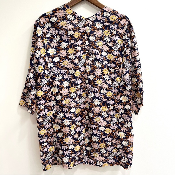 Madewell Short Robe Jacket Poolhouse Floral L7817 size small - Picture 4 of 10